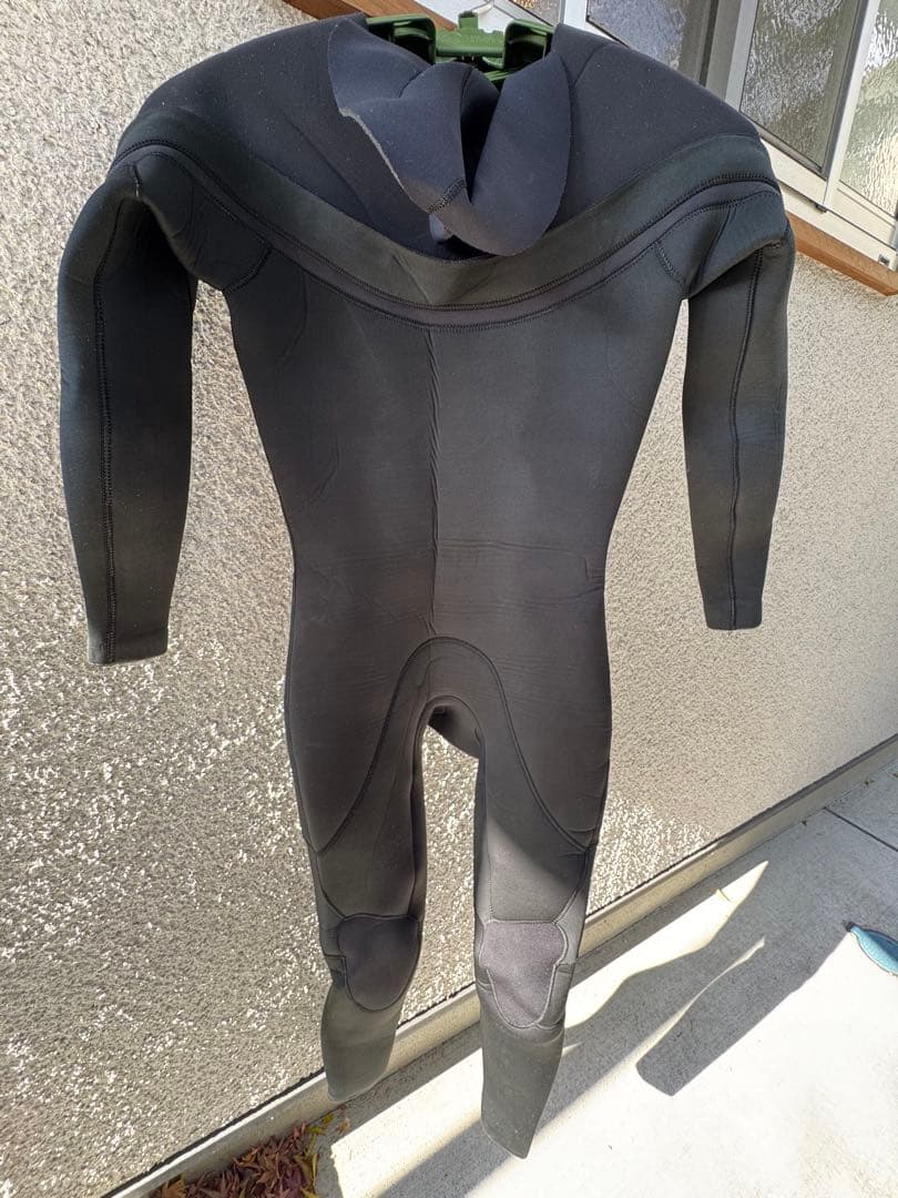 【Mellow】セミドライALL3.5mm 裏起毛ジャージ素材　M 黒