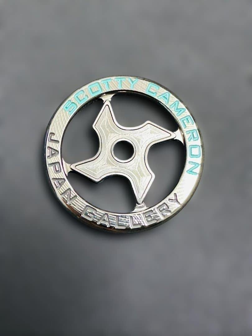 SCOTTY CAMERON COIN MARKER 手裏剣