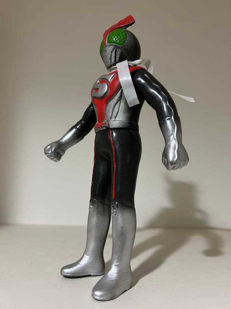全長約23cm 大変希少なデカい　無版権　仮面ライダー　当時物　70年代　パチ