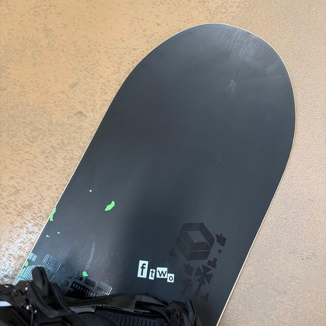 世界的ベストセラー！名機 FTWO BLACKDECK 157 ダブルキャンバー