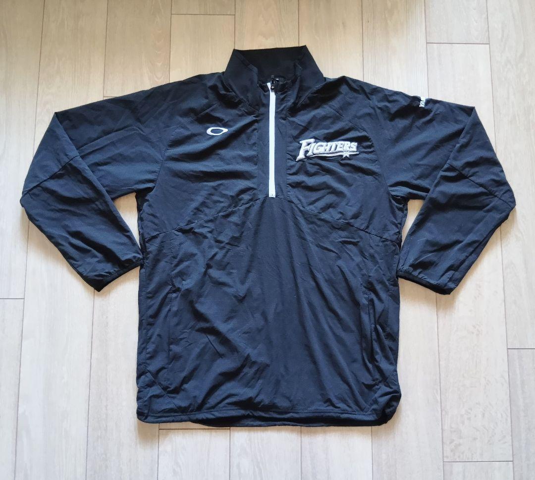 【実使用】日本ハム　ファイターズ　山中　ロングスリーブジャケット　3XL