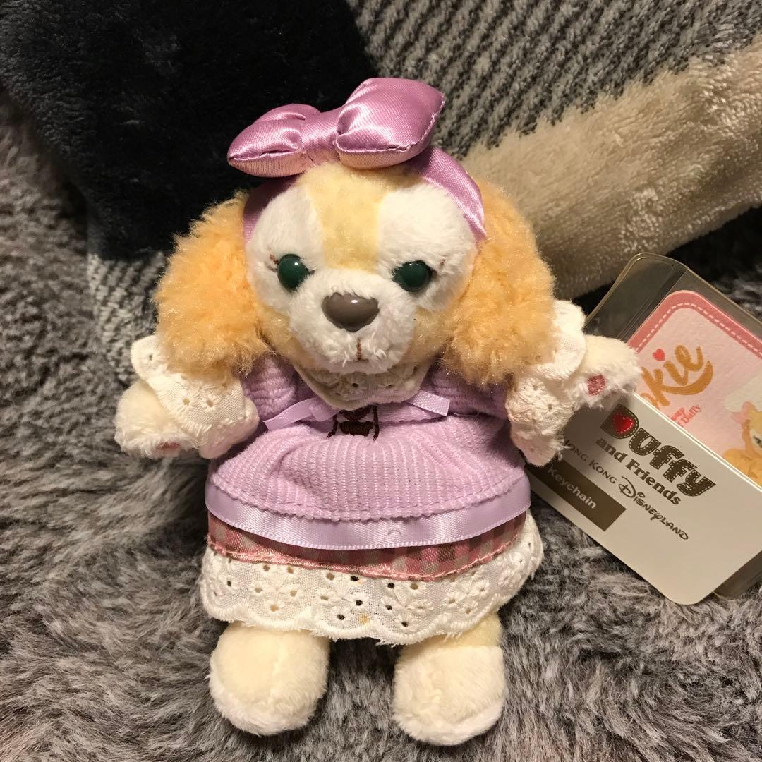 香港ディズニー　クッキーアン　バレンタイン　キーチェーン