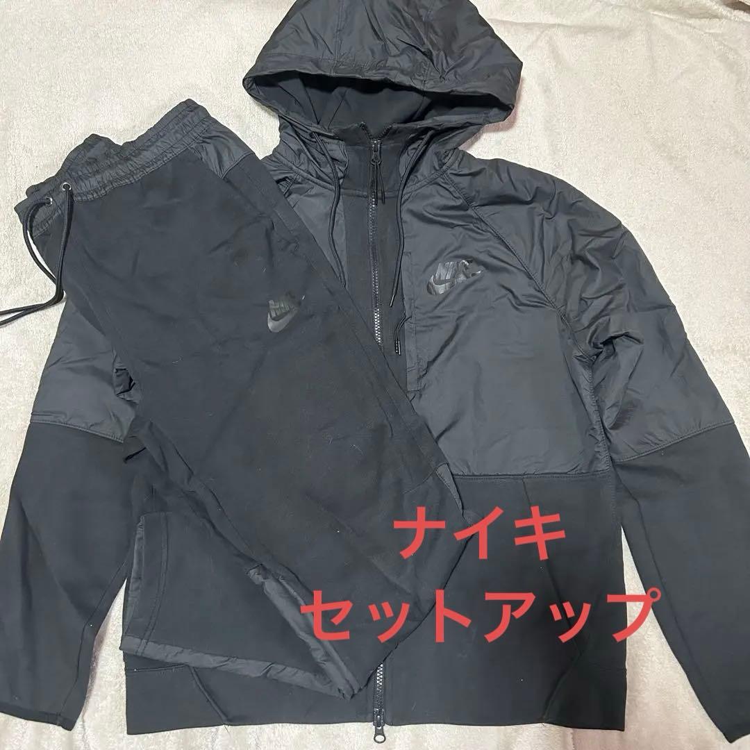 Nike ナイキ ジャージ上下セット ブラック 黒 スポーツウェア ジャケット