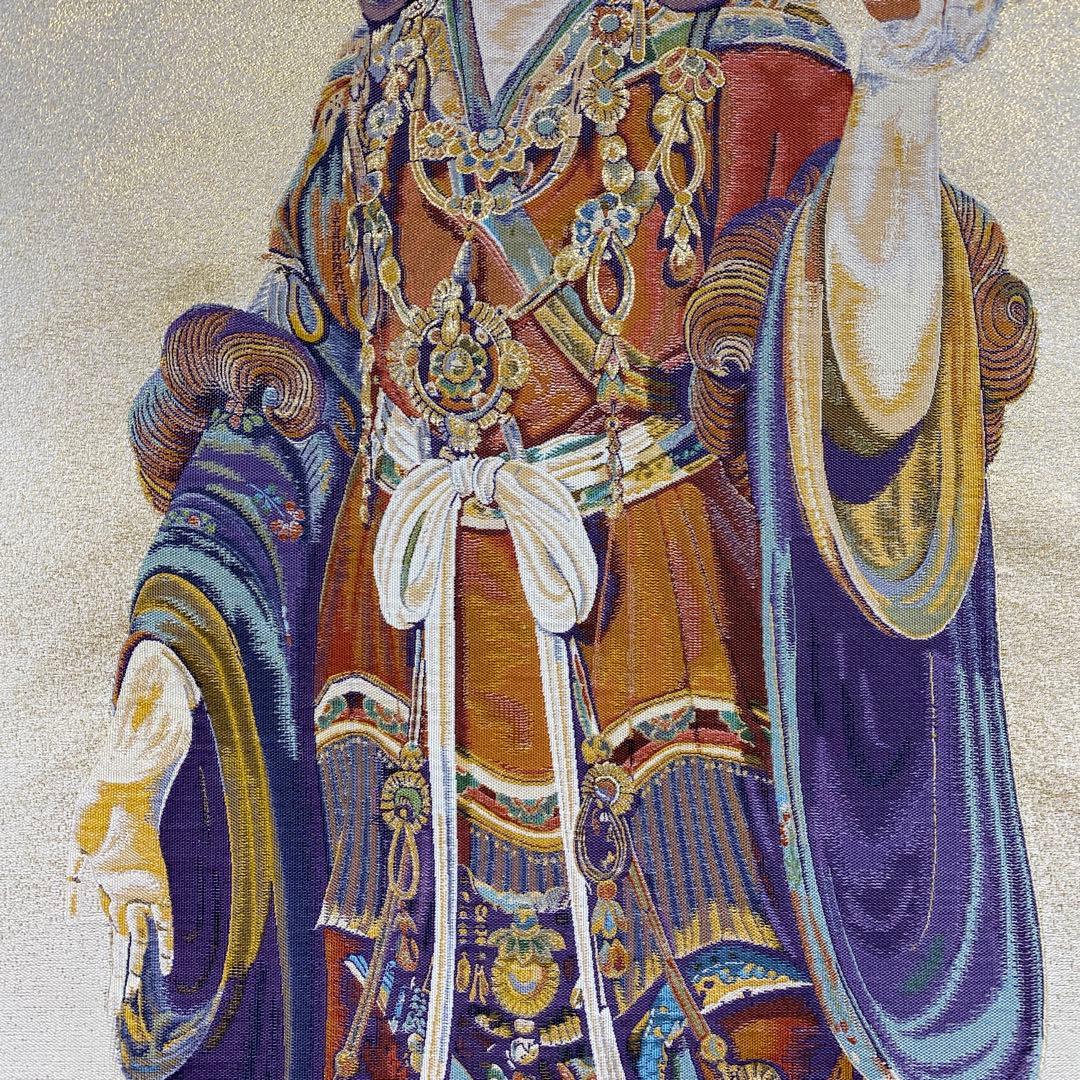 美品 掛け軸 重要文化財 吉祥天立像 西陣織 浄瑠璃寺