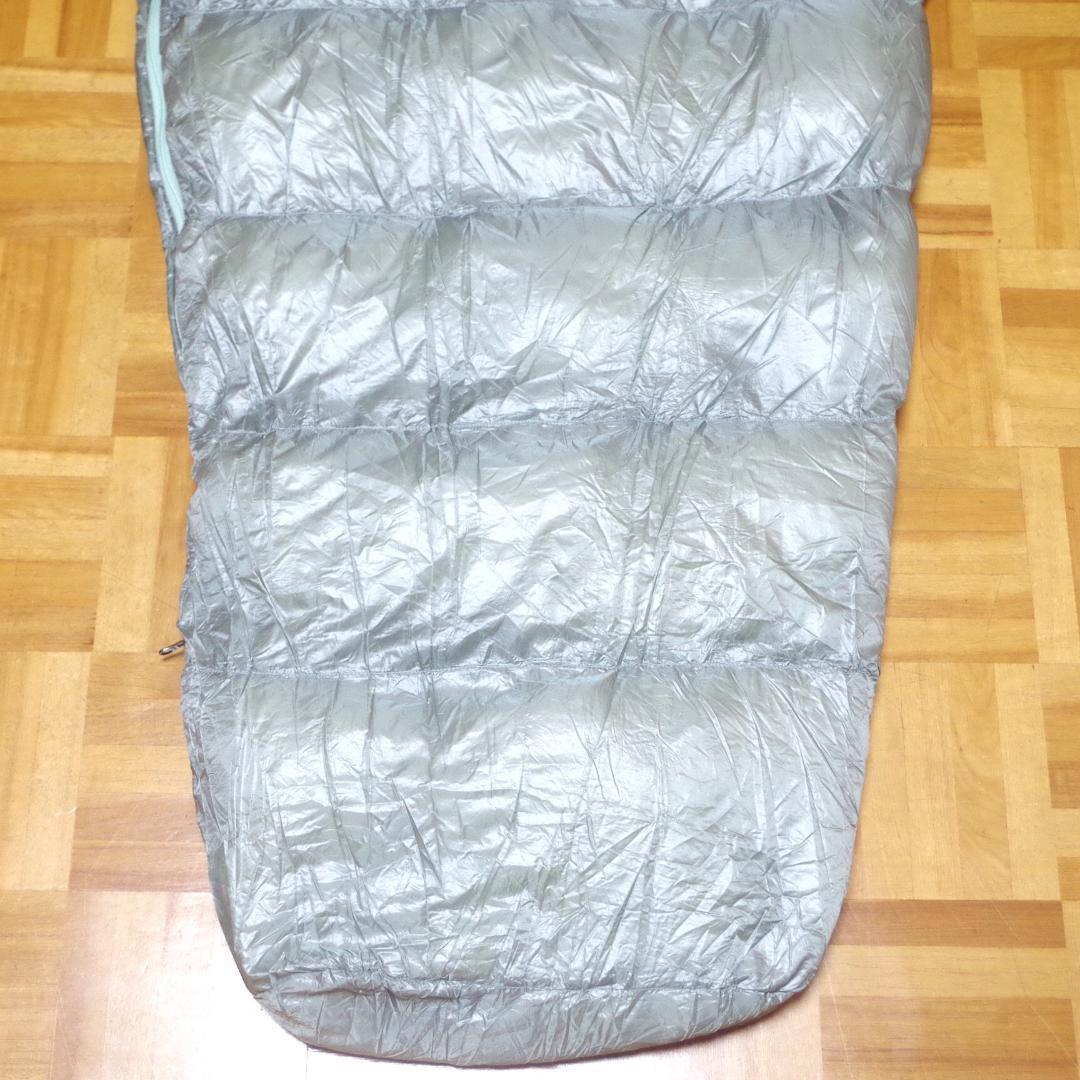ランドネ×ナンガ！高品質650FP ダウンシュラフ 350 収納袋付き！日本製！
