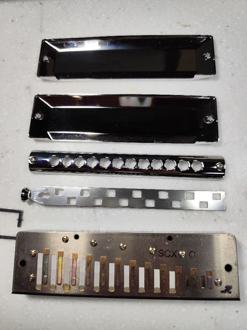 クロマチックハーモニカ SUZUKI SCX-48