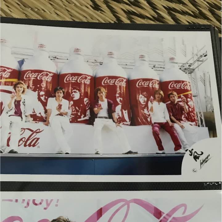 嵐 コカコーラ写真