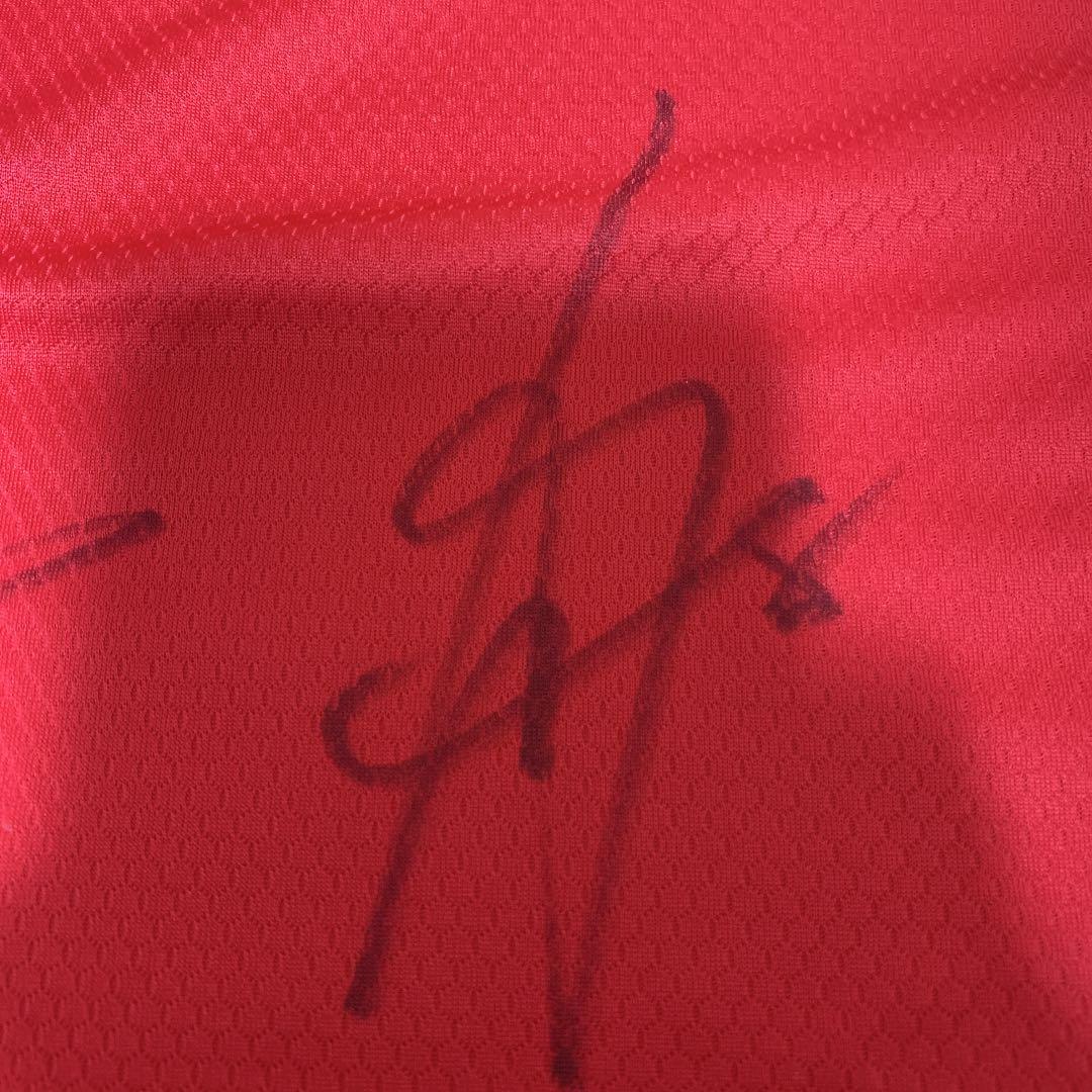 マンチェスターユナイテッドサイン入りユニフォーム