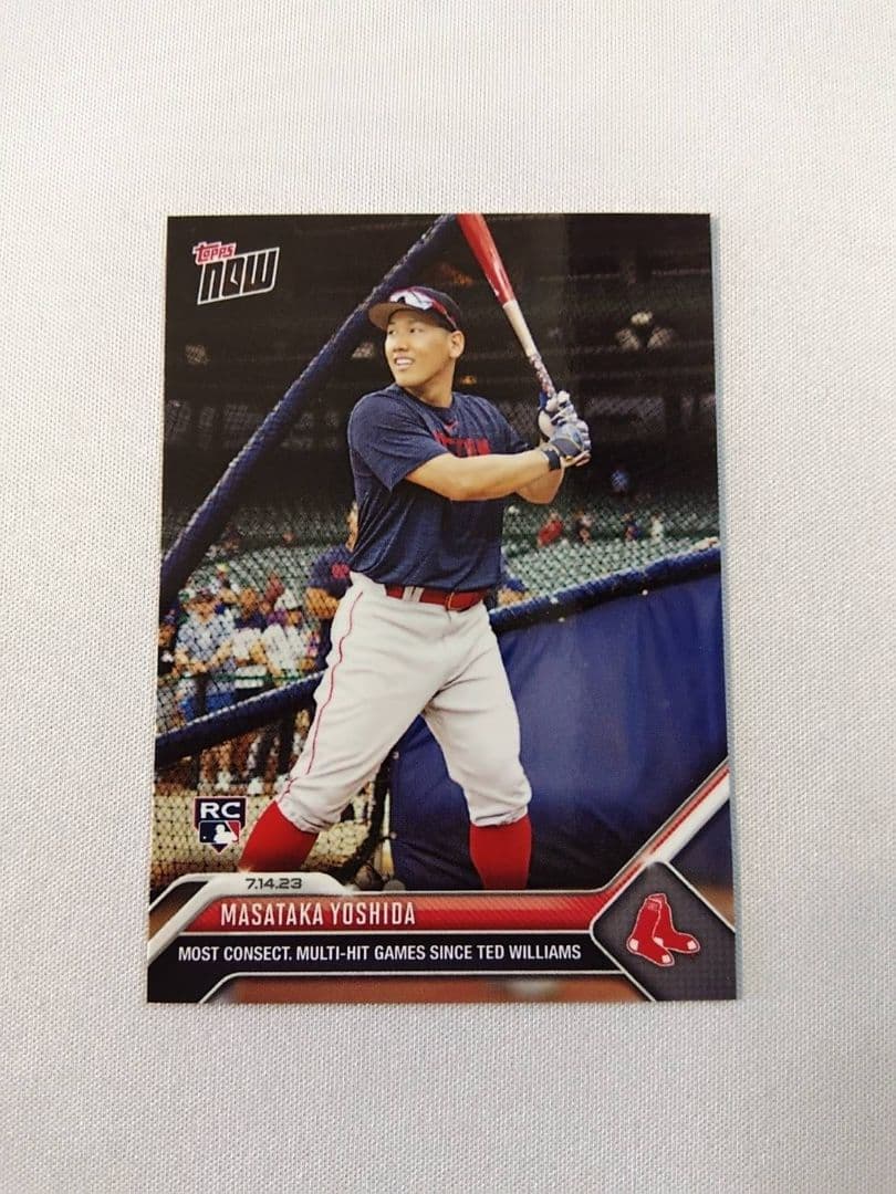 topps now 吉田正尚 レッドソックス バファローズ #566 16