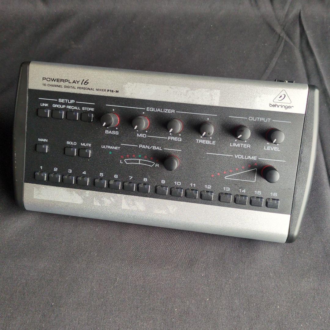 DTM・DAW BEHRINGER POWERPLAY 16 P16-M