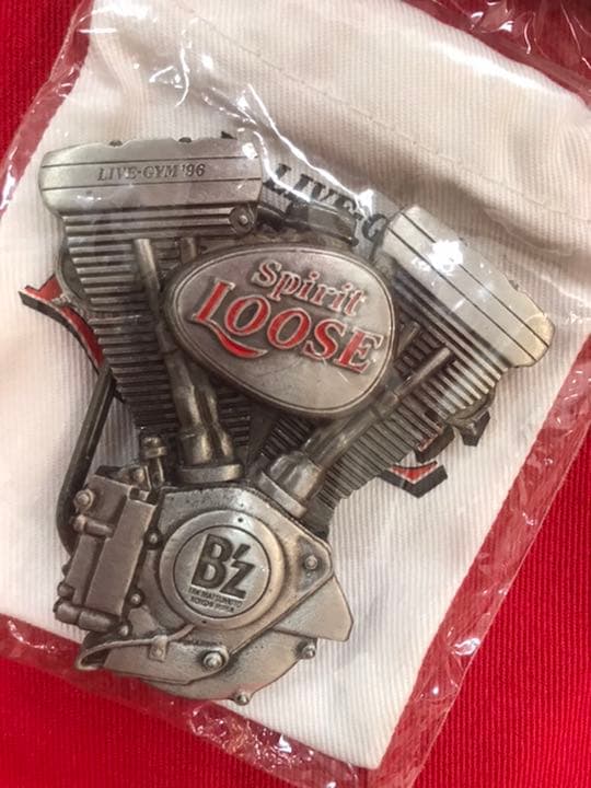 B'z Spirit Looseグッズ　バックル