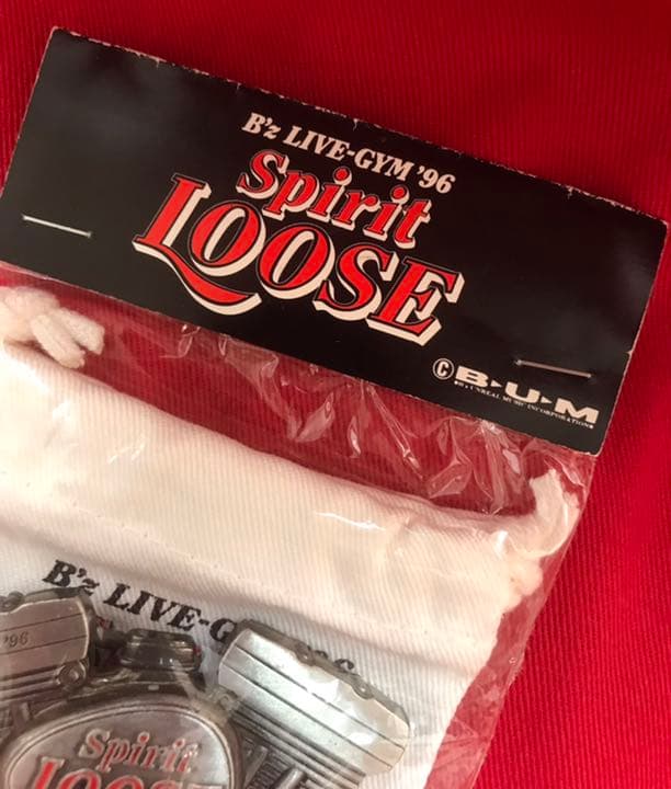 B'z Spirit Looseグッズ　バックル