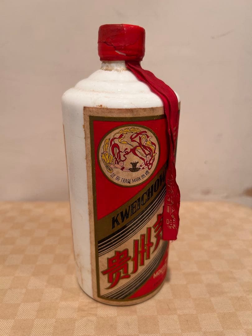 新品未開封 中国古酒 貴州茅台酒 マオタイ酒 天女ラベル 1980年代