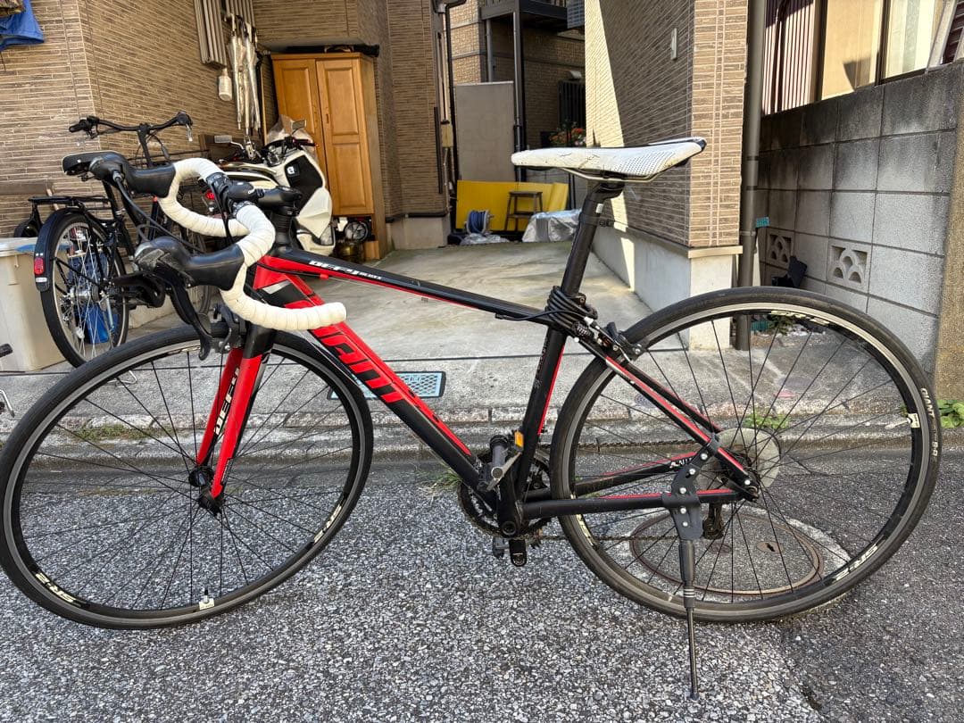 GIANT DEFY 1 ロードバイク 赤黒引取りのみ