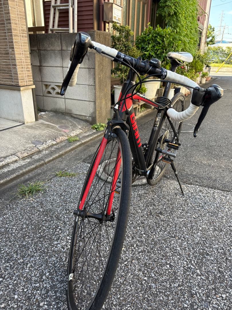 GIANT DEFY 1 ロードバイク 赤黒引取りのみ