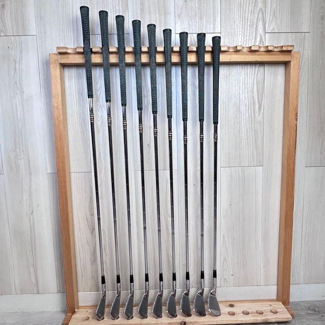 【メンズ右】テーラーメイド TP-II アイアンセット 3~9 PW SW 名器