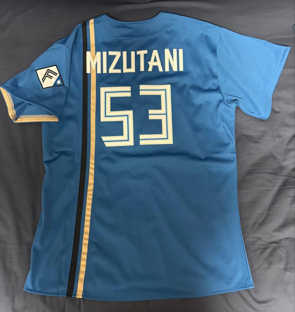 水谷瞬　ユニフォーム　北海道日本ハムファイターズ　Lサイズ