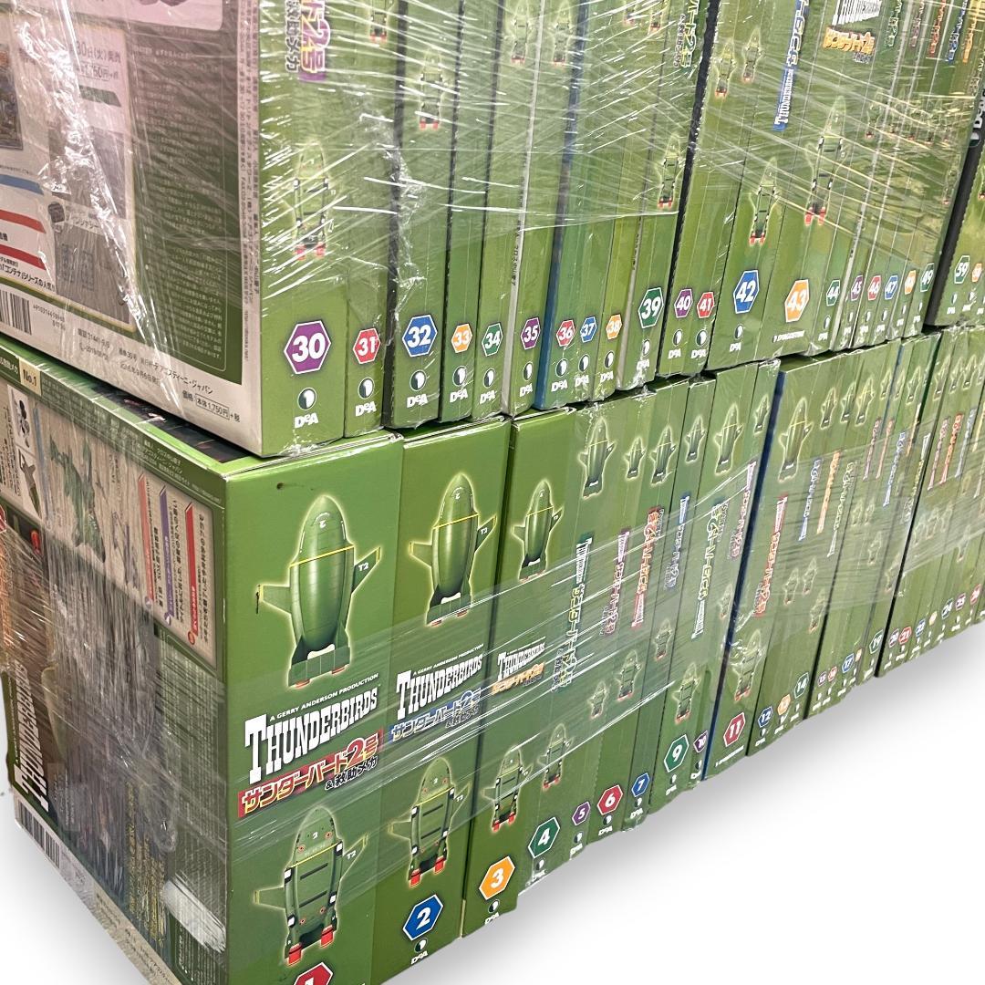 【未組立】デアゴスティーニ/ サンダーバード2号 1〜80巻+1号セット
