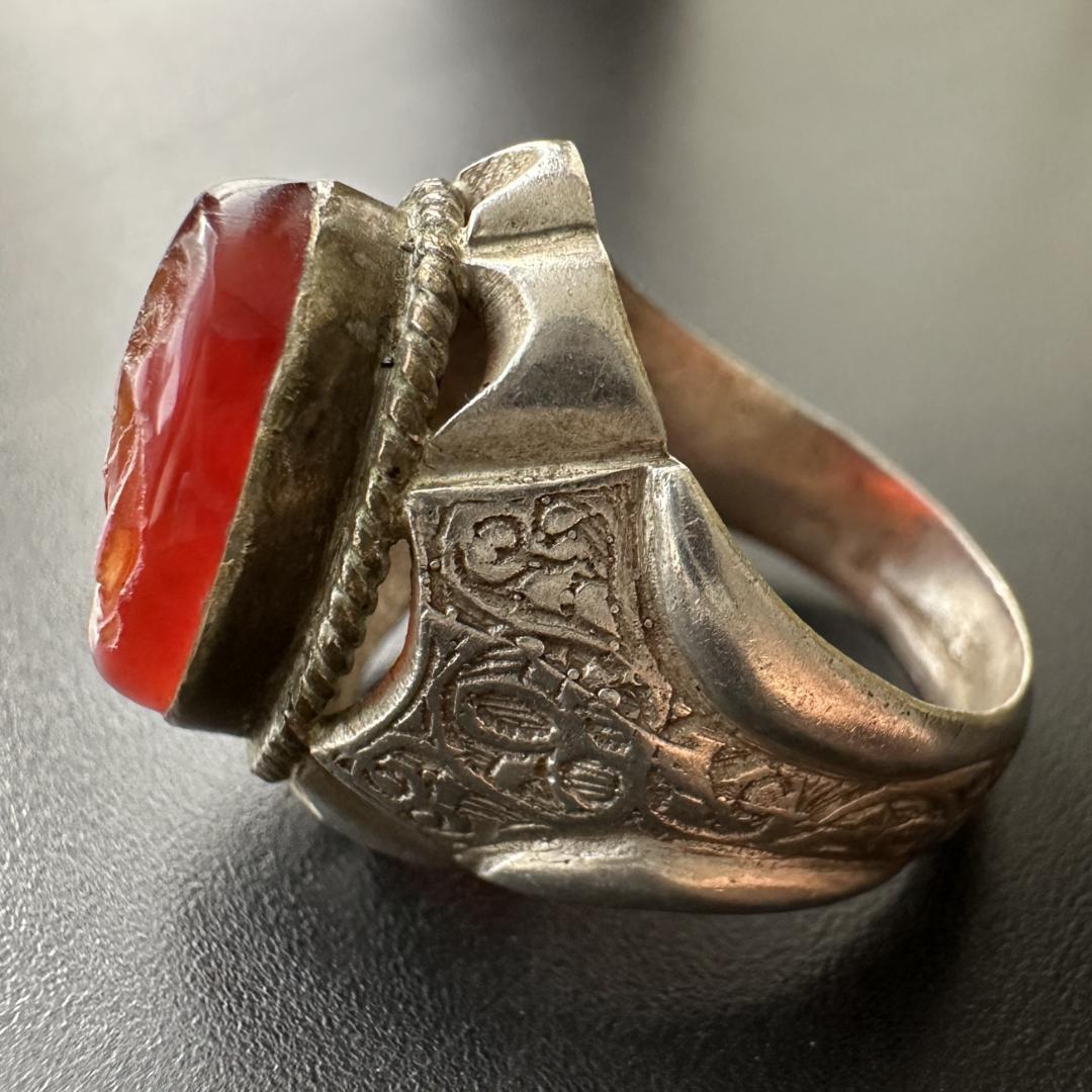 ビザンツ シルバーリング カラーストーン 銀 指輪 パワーストーン 1549