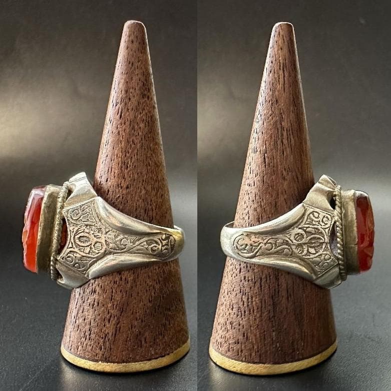 ビザンツ シルバーリング カラーストーン 銀 指輪 パワーストーン 1549