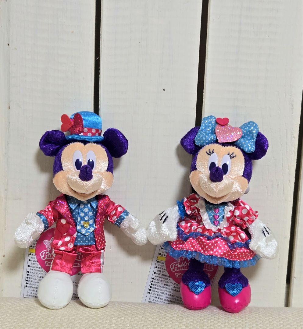 ミニーのファンダーランド　ぬいぐるみバッジ　ミッキー　ミニー　パルパル－ザ