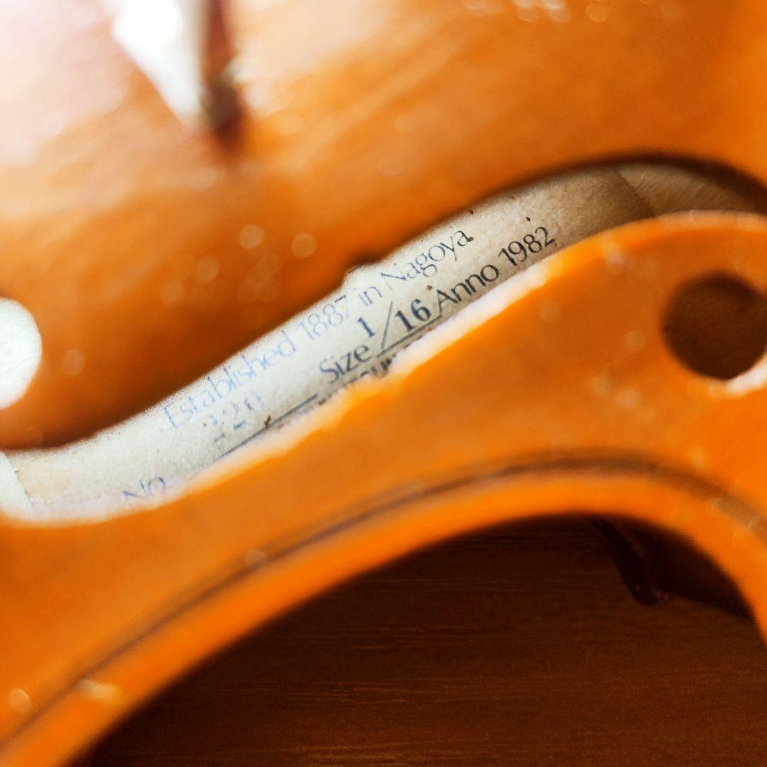 【良音高反響】スズキ No.220 1/16 バイオリン 1982