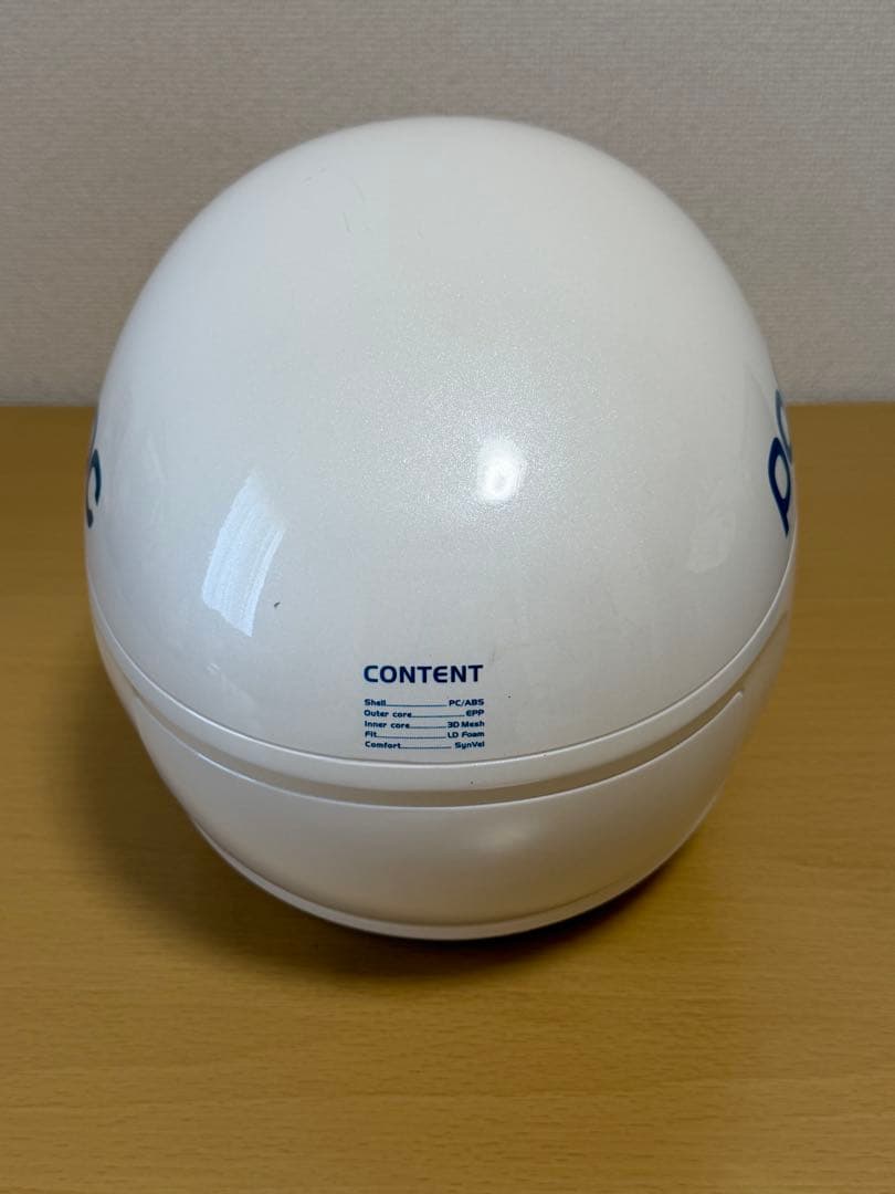 POCヘルメット SAJロゴ付き