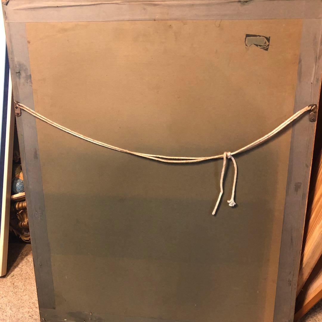 横尾龍彦　Yokoo Tatsuhiko 幻想的な水彩画 サインあり 大きめ