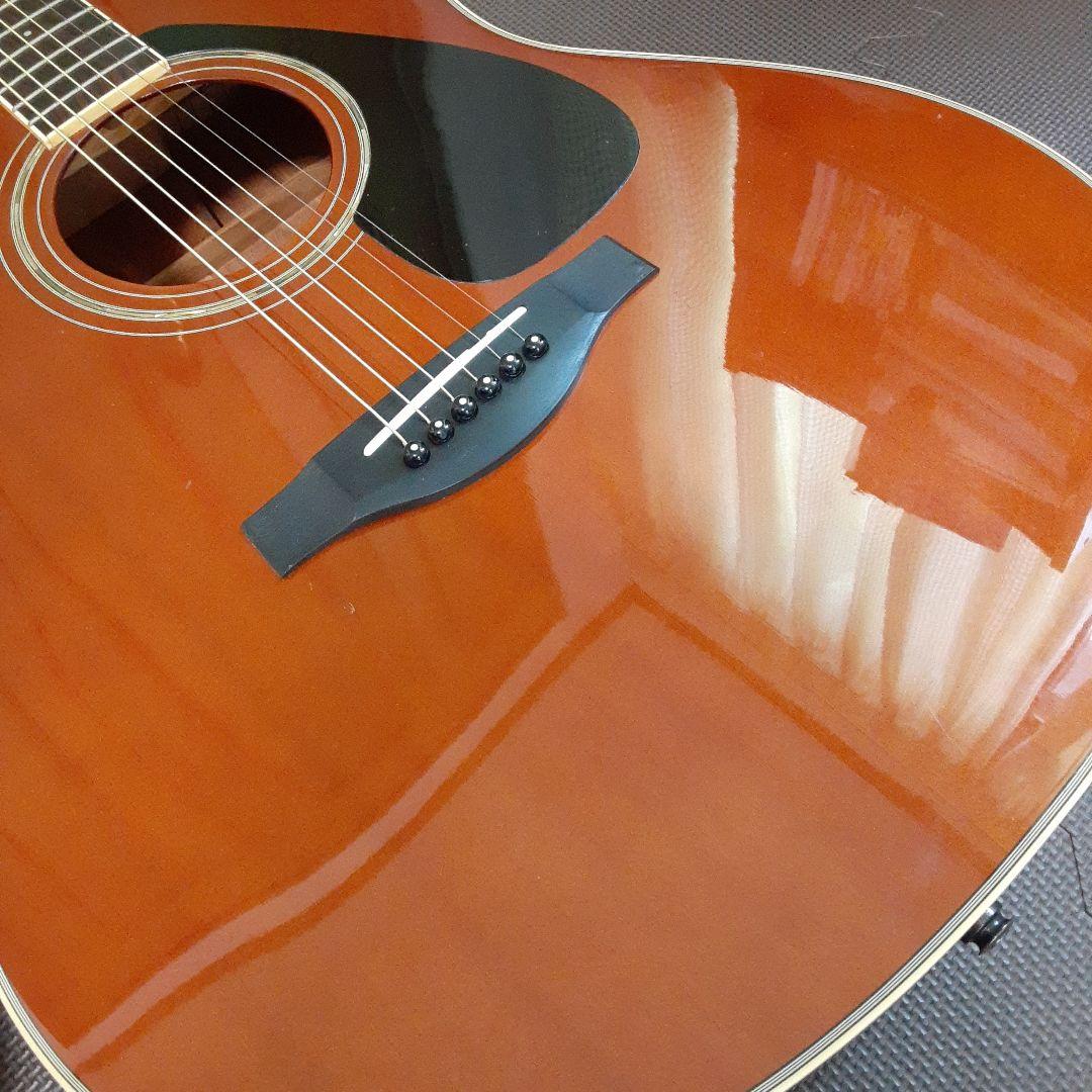 キズあり　おすすめ　エレアコYamaha LL6Tアコースティックギターブラウン