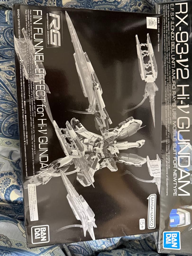 ロボット RG Hi-VGundam & Fin Funnel Effect