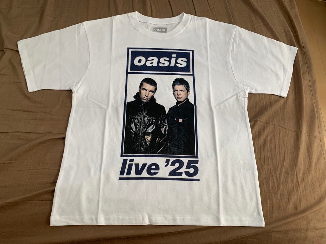 oasis live'25 Tシャツ Photo 【UKデザイン】 Lサイズ