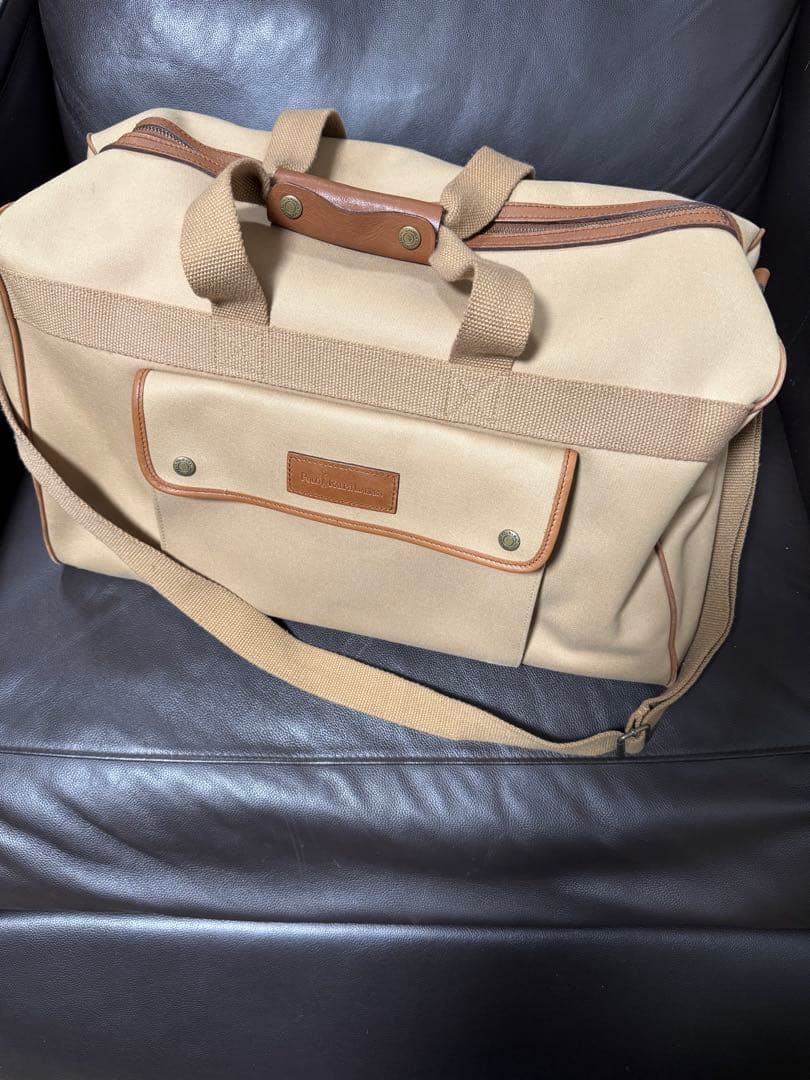 直輝さん専用❗️POLO RALPH LAUREN キャンバスボストンバッグ