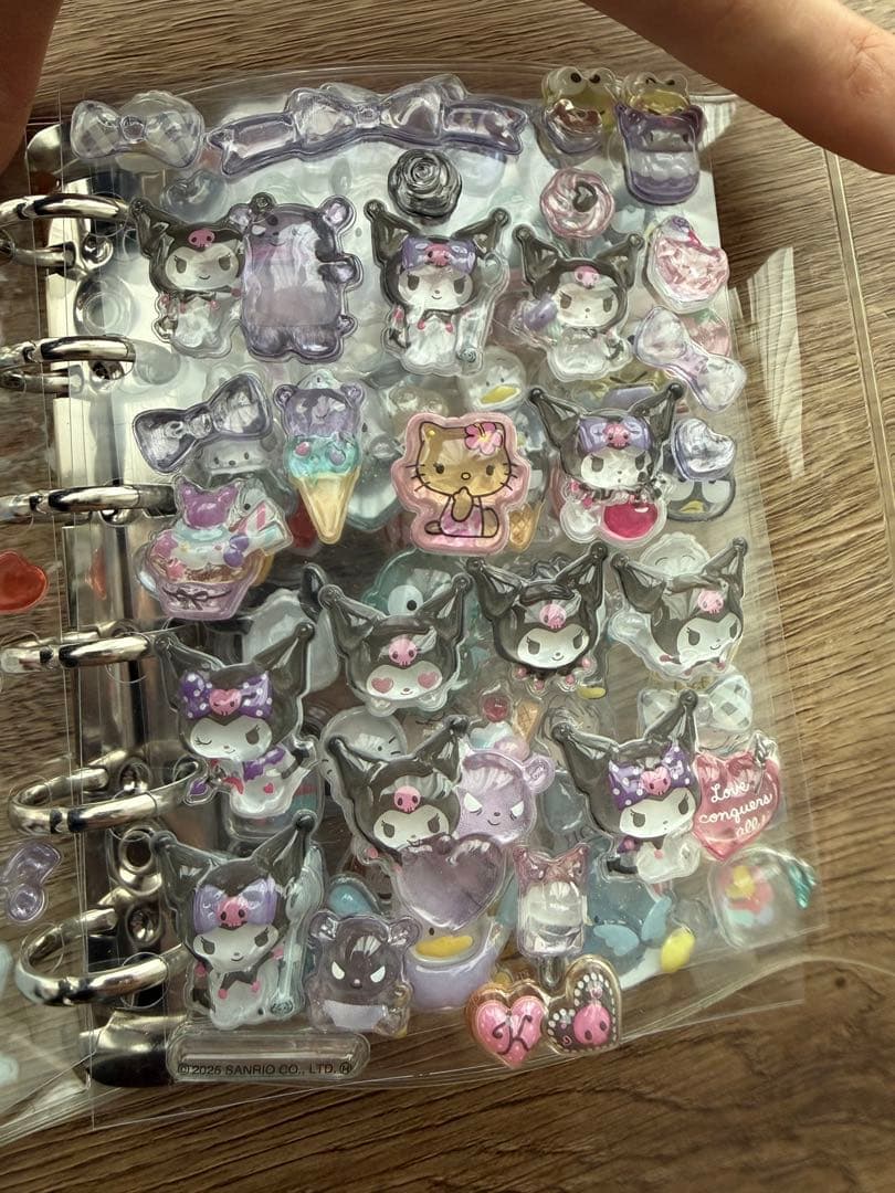 ボンボンドロップシール　ディズニークラシック シール手帳