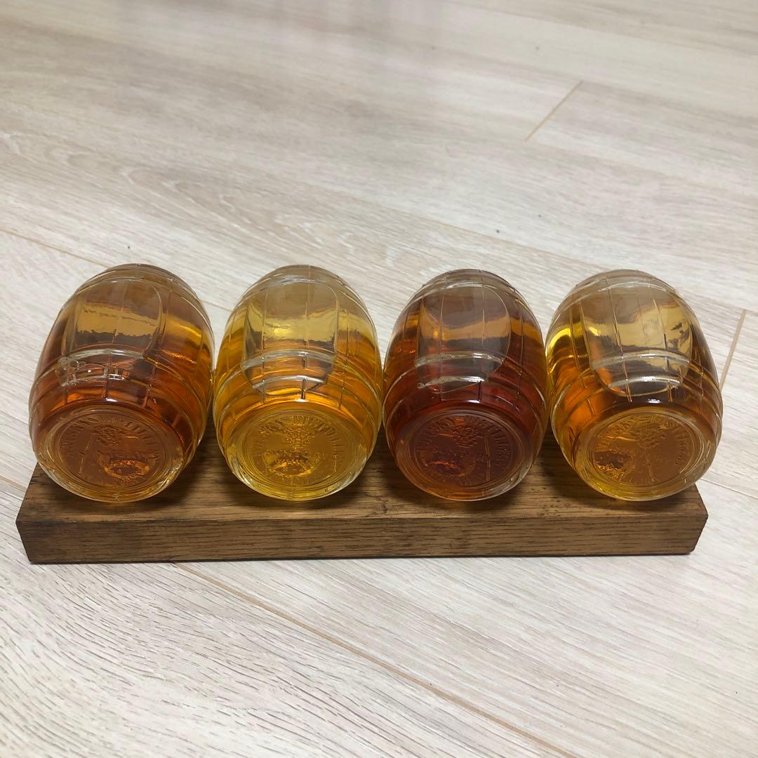 サントリー　ピュアモルトウイスキー　エイジングセット　樽型　未開栓