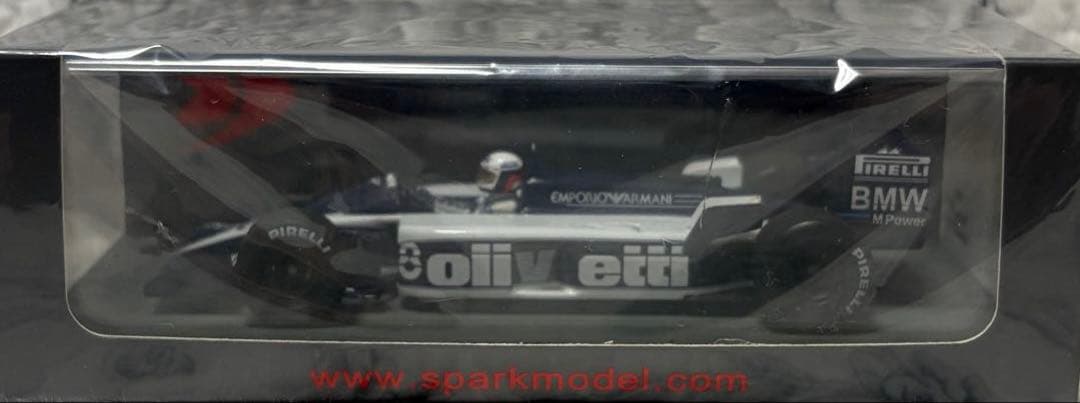 スパーク 1/43 ブラバム BT55 E.d.アンジェリス 1986モナコGP