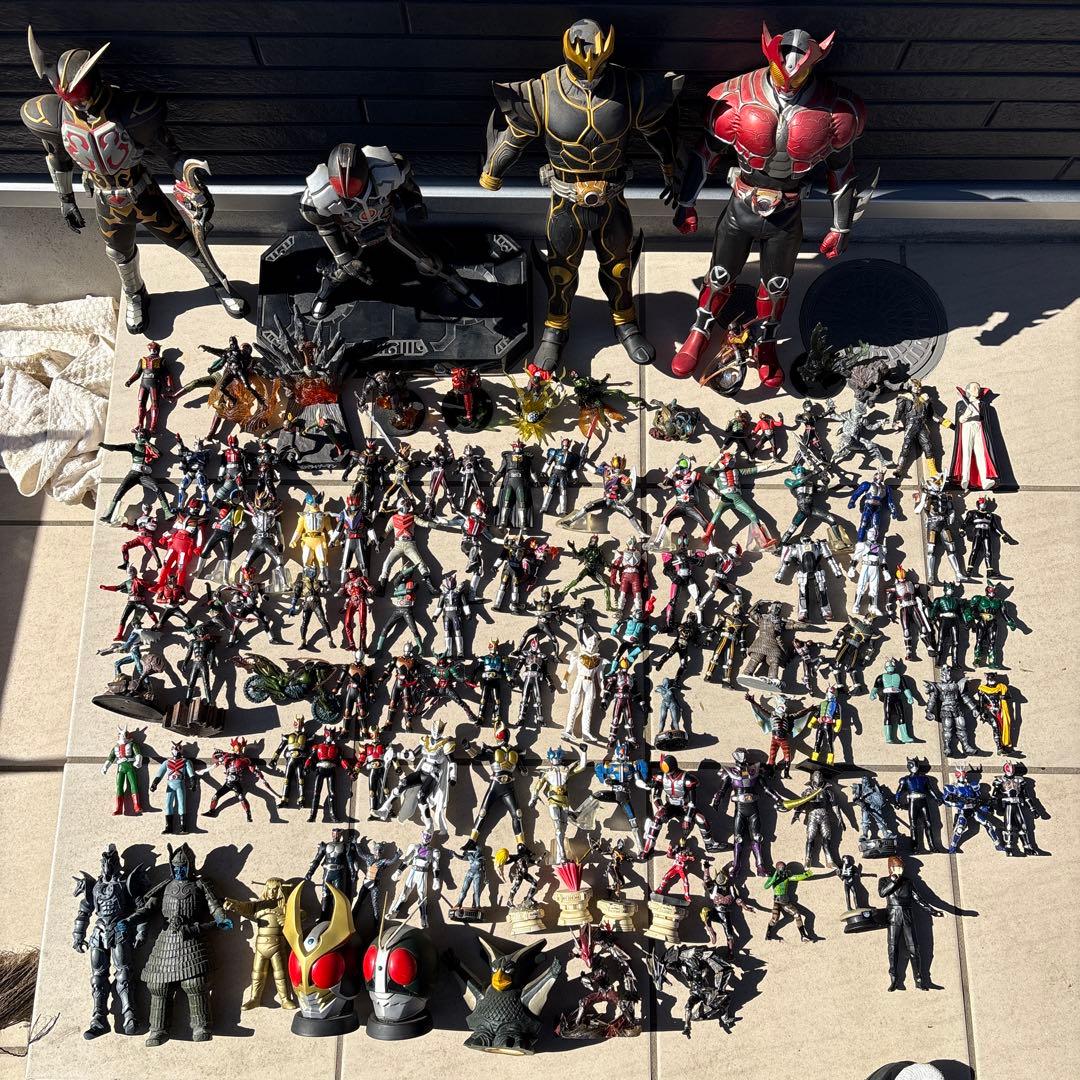 仮面ライダー フィギュアセット 約100体以上