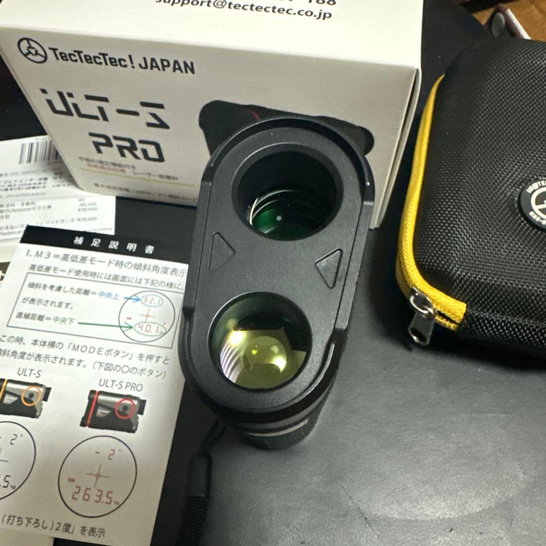 TecTecTec ULT-S PRO ゴルフ用距離計