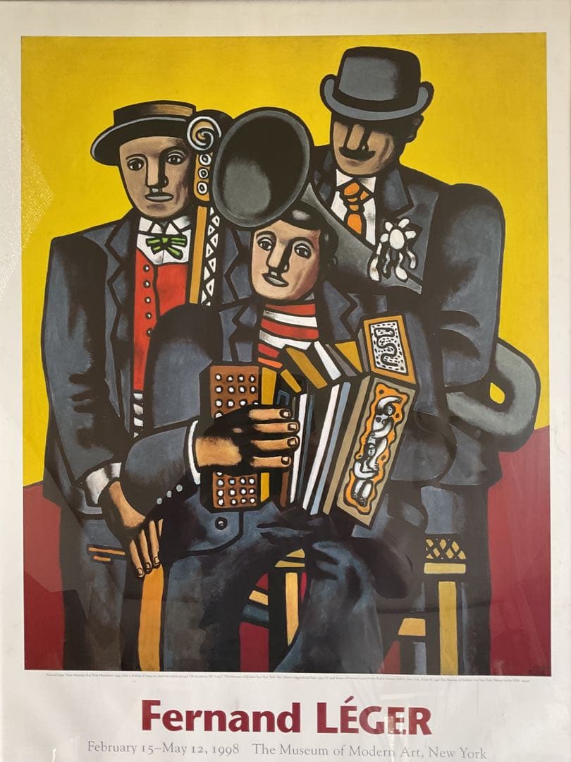 Fernand Léger(仏) 「The Three Musicians」