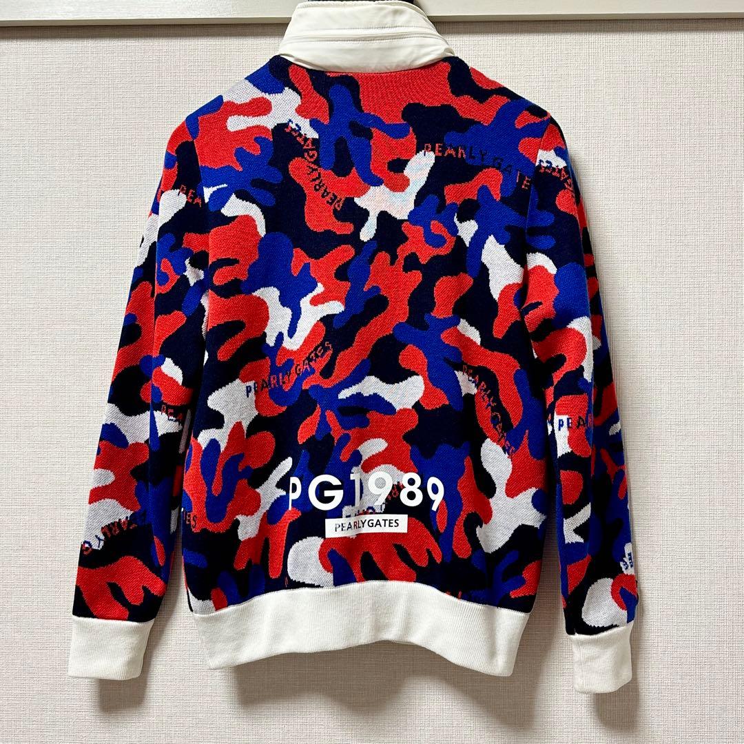 【極美品】パーリーゲイツ 蓄熱 ニット ブルゾン サイズ0