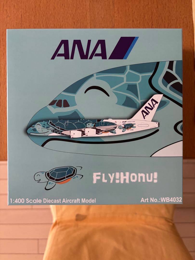 ゆ*ゃ様 aviation 1/400 ANA A380 フライング・ホヌ JA