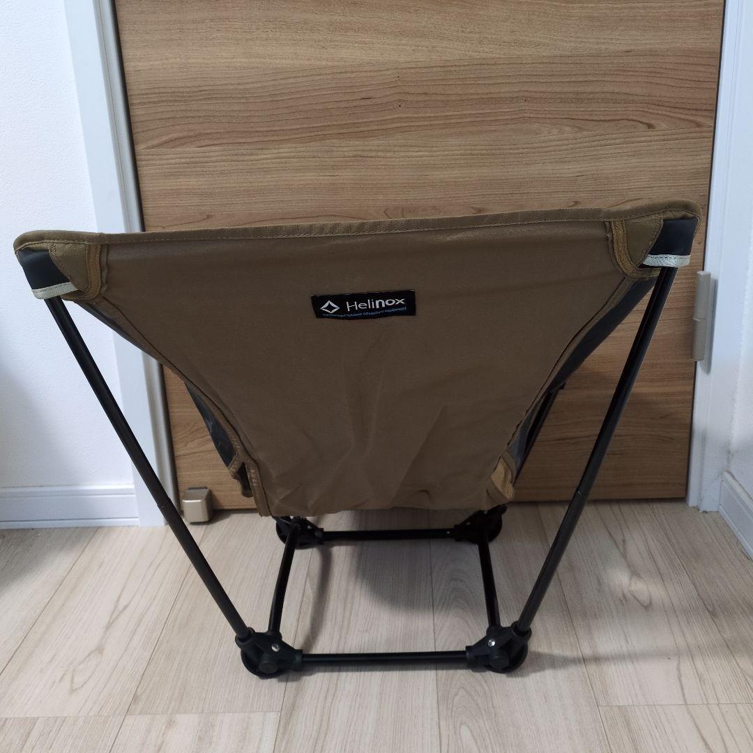 Helinox　ヘリノックス　グラウンドチェア　ロータイプ　コヨーテタン