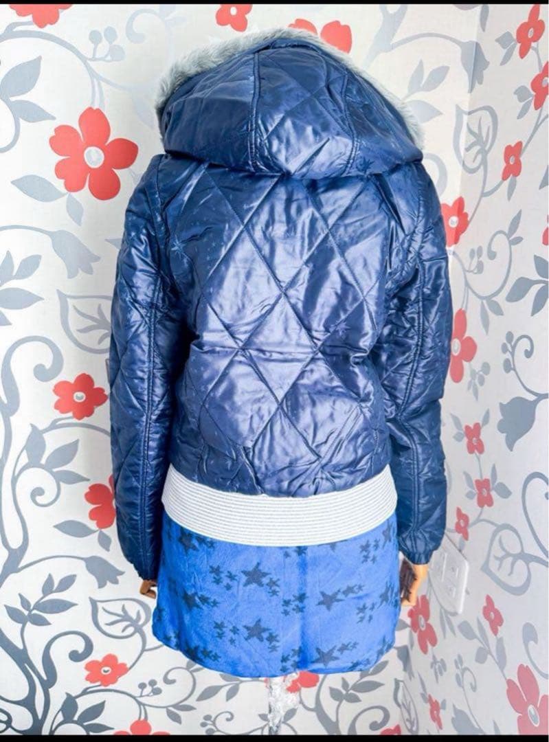 キャロウェイ【新品】ゴルフウェア〈特典有〉４WAY ダウン 保温 ネイビー