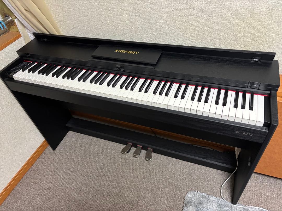 【値下げ可能⭕️】KIMFBAY 電子ピアノ ブラック