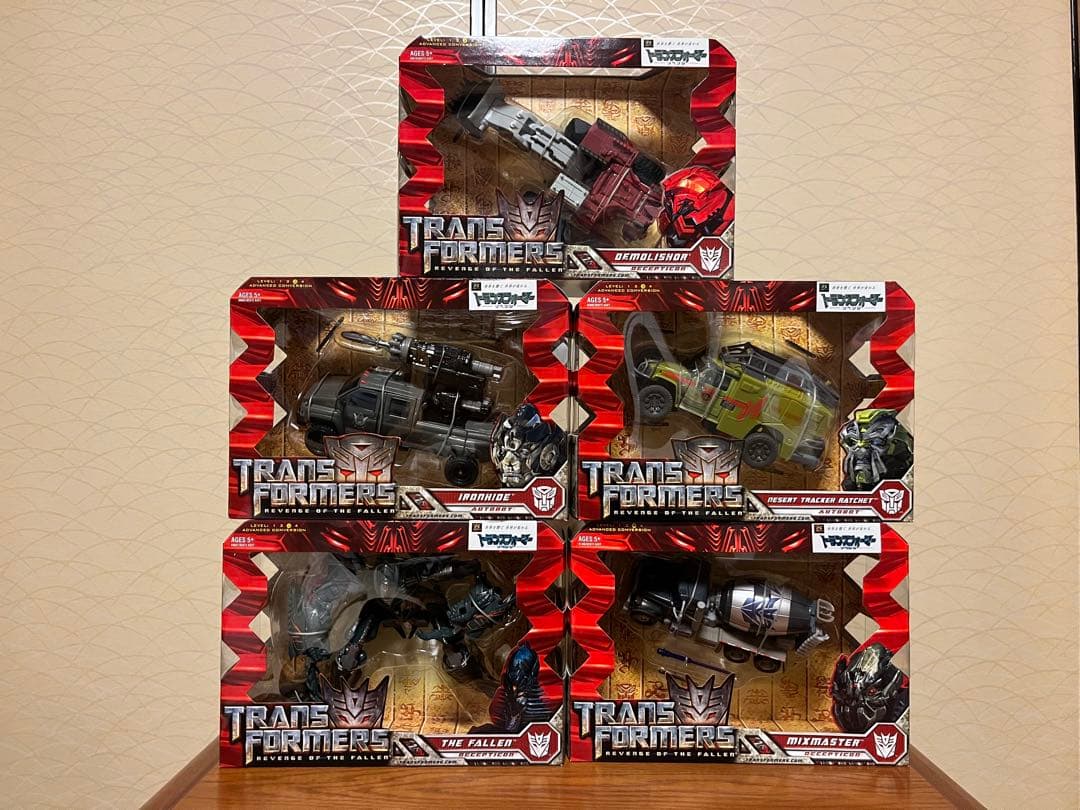 トランスフォーマーリベンジ　デラックスクラス ボイジャークラスセット　おまけ付き