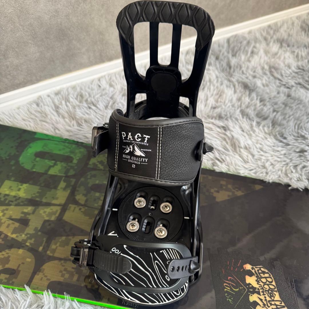 【初心者おすすめ】サロモン パルス スノーボード セット 145 Mサイズ