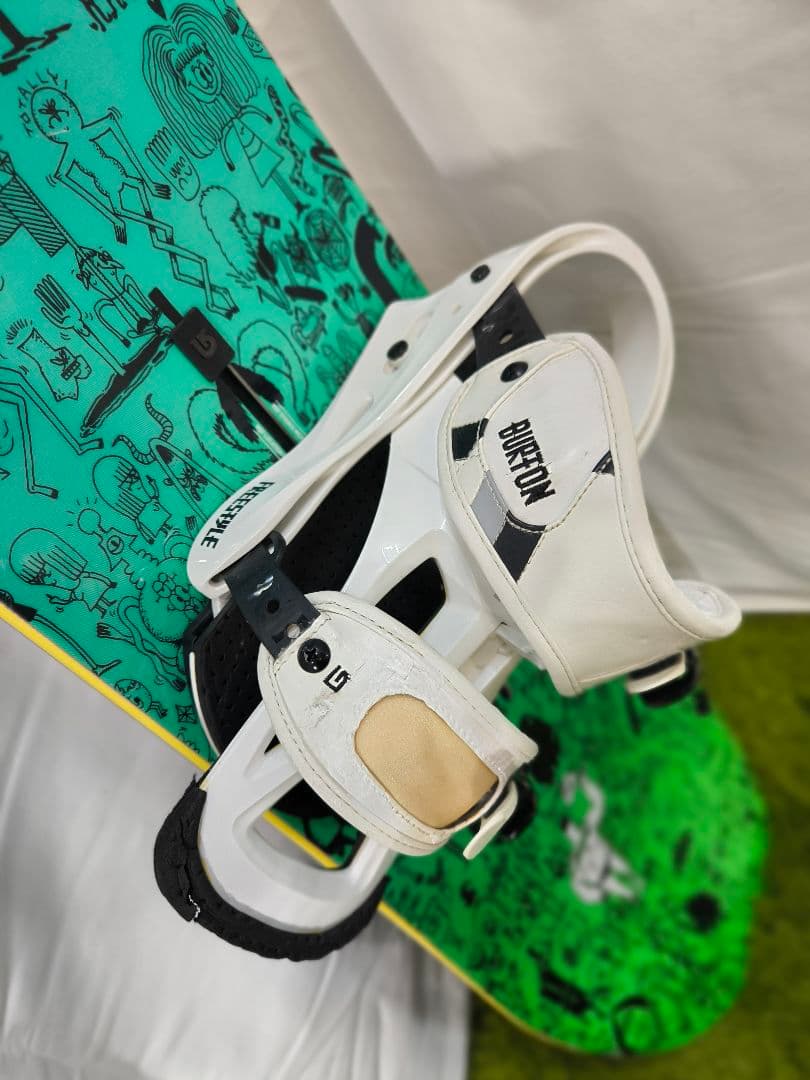 Burtonスノーボード 155cm 2014年モデル　バインディング付き