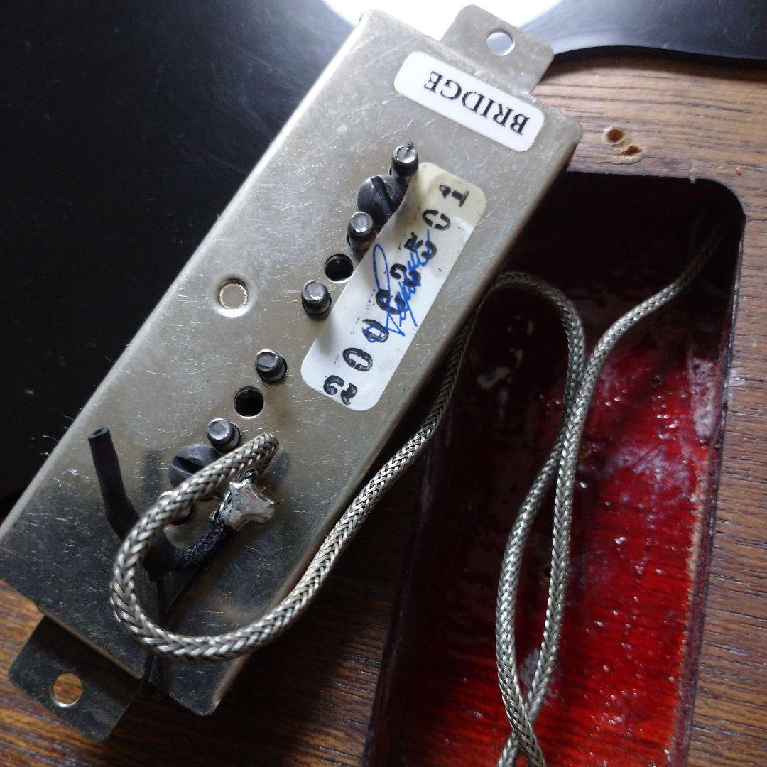 レスポール ジュニア改・ダンカン P90、ビンテージ コンデンサ Sprague