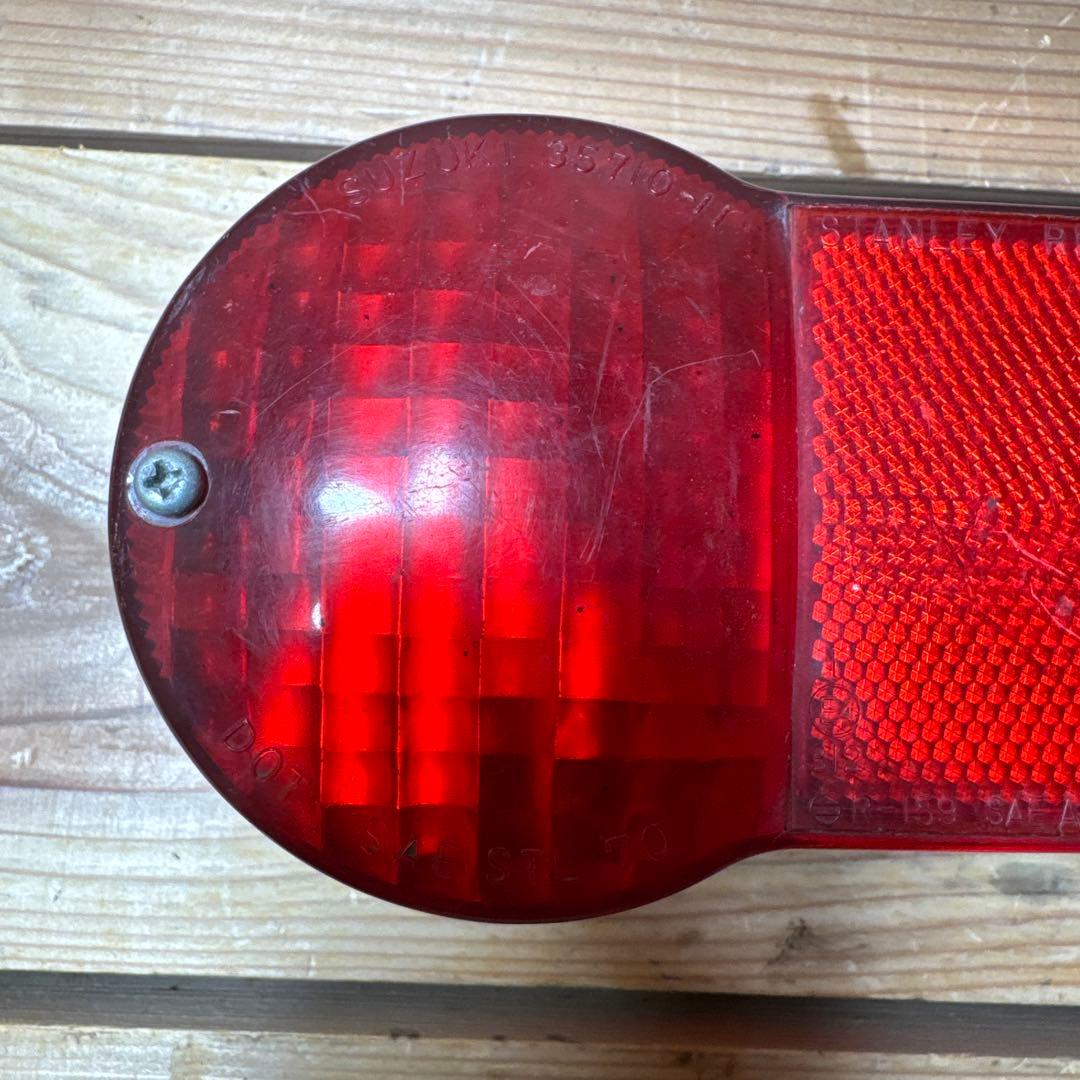 【当時物】gt380 テール　キンタマテール　1灯式　土台セット