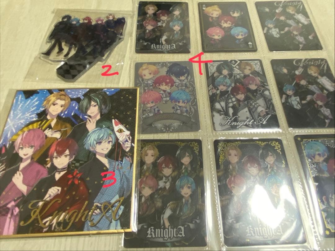 Knight A オフィシャルグッズセット