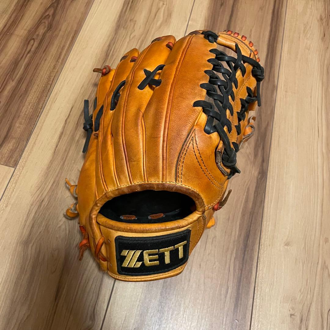 ZETT 軟式外野用　グローブ　プロステイタス